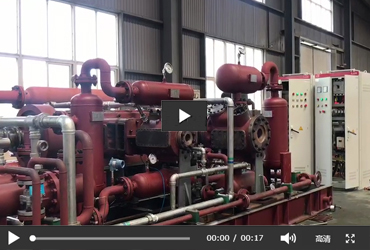 MW-15.2/(0.05-0.15)-40bog壓縮機(jī)試車(chē)現(xiàn)場(chǎng)